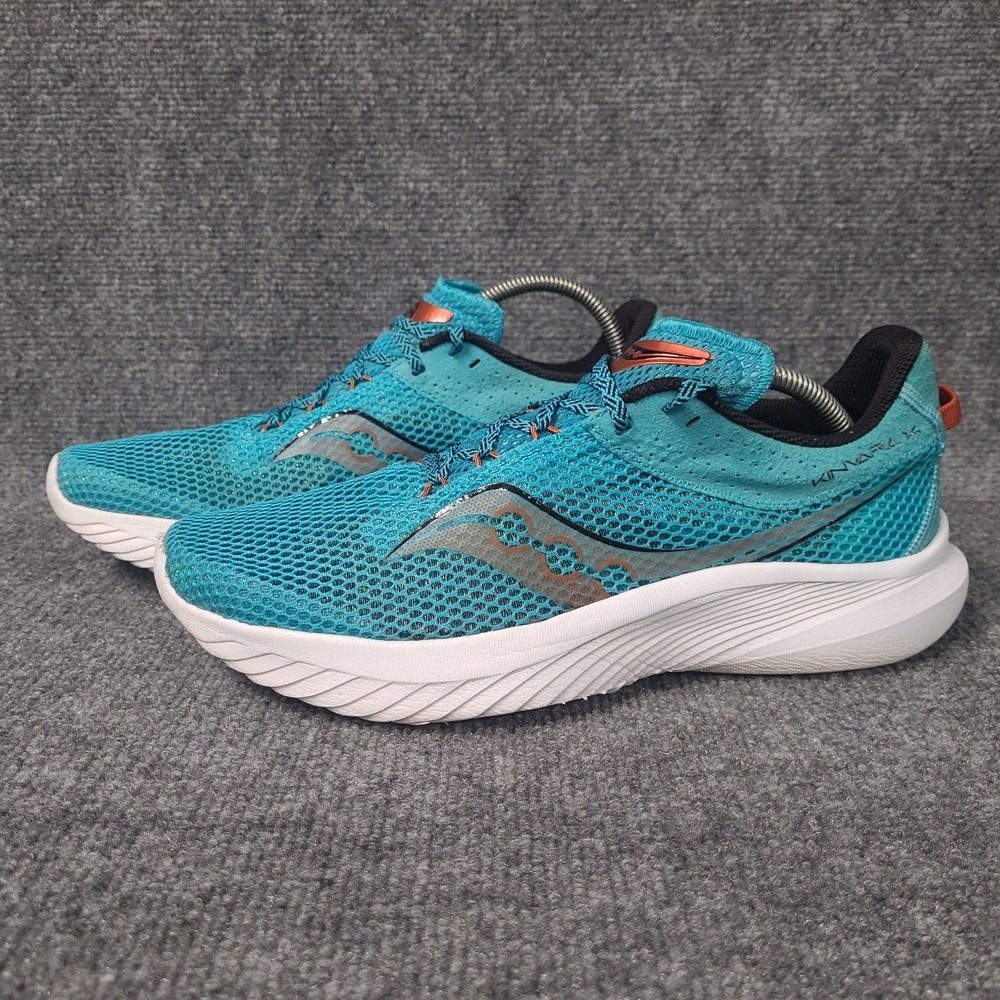 Saucony Mens Kinvara 14 S20823-25 Blue Green Road Running Shoes Sneakers Size 11